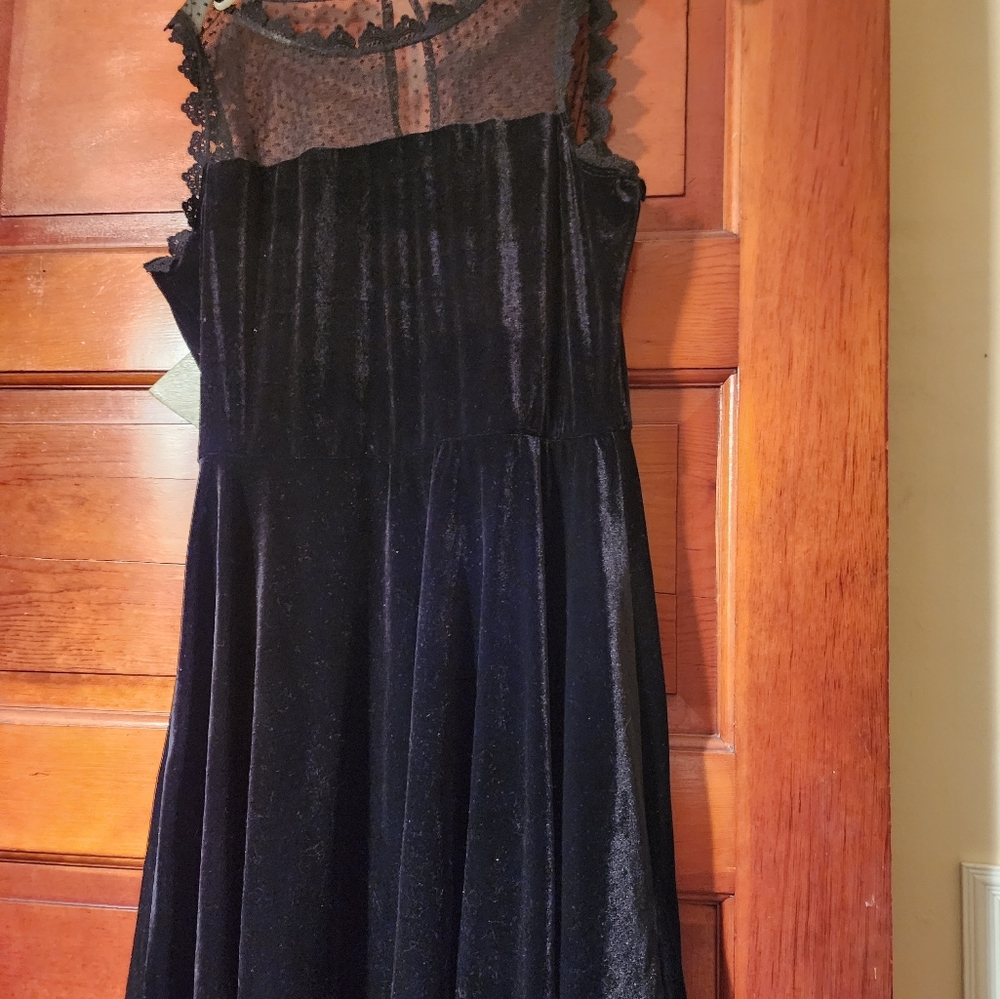 Velvet party dress